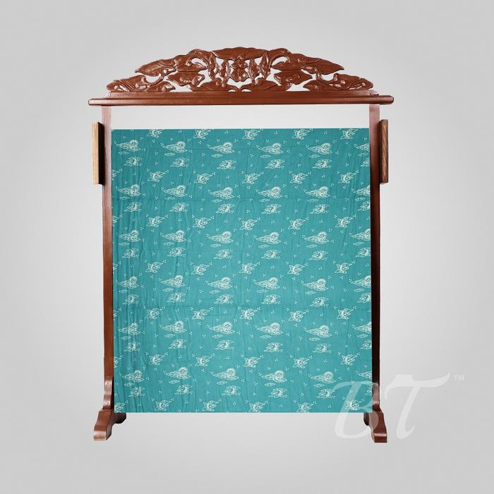 Gambar BATIK TRUSMI Bahan Kain Panjang Rayon MM Moon 1K Warna Tosca DK dari BT Batik Trusmi Official Kab. Cirebon Tokopedia