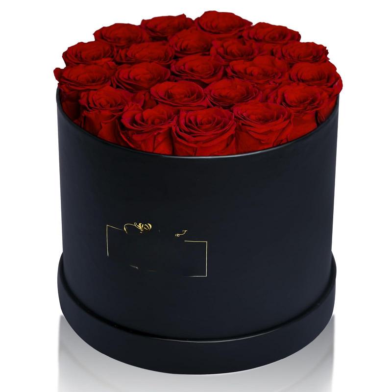 21-Piece Preserved Roses in Gift Box Flowers for delivery prime ...