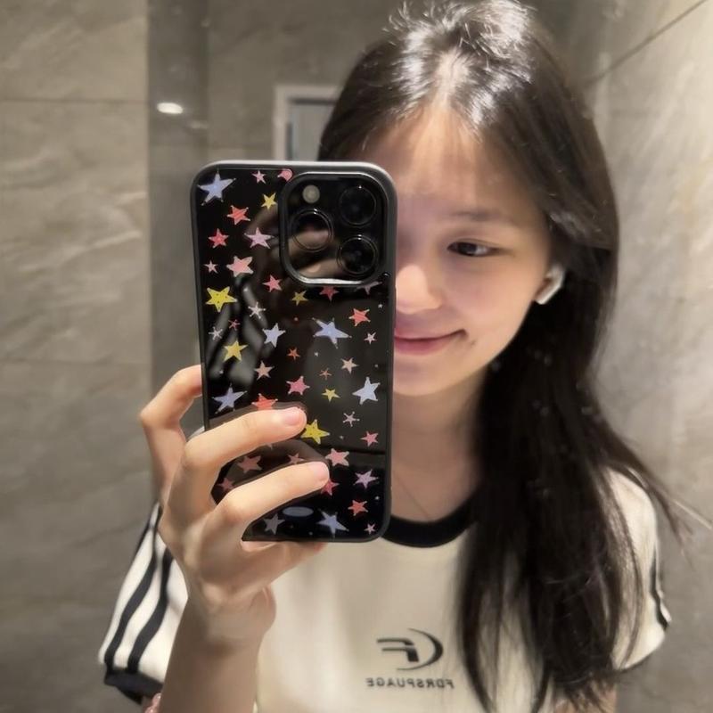 Product Introduction of Ốp Điện Thoại Ngôi Sao Nhỏ, Nhiều Màu Sắc, Tương Thích Với iPhone 11, 12, 13, Pro Max, 14, 15, 7, 8 plus, Se 2020, XR, X, XS Max 0