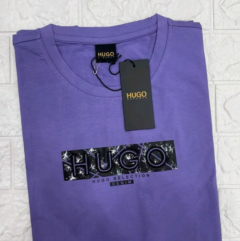 kaos Hugo selection original import/kaos oblong Hugo selection original/kaos dewasa/kaos cowok 3