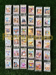 Mainan Kartu Kwartet Jumbo DG Model Boboiboy / Naruto / Pokemon / Ultraman ( 1 Sachet isi 32 Kartu)