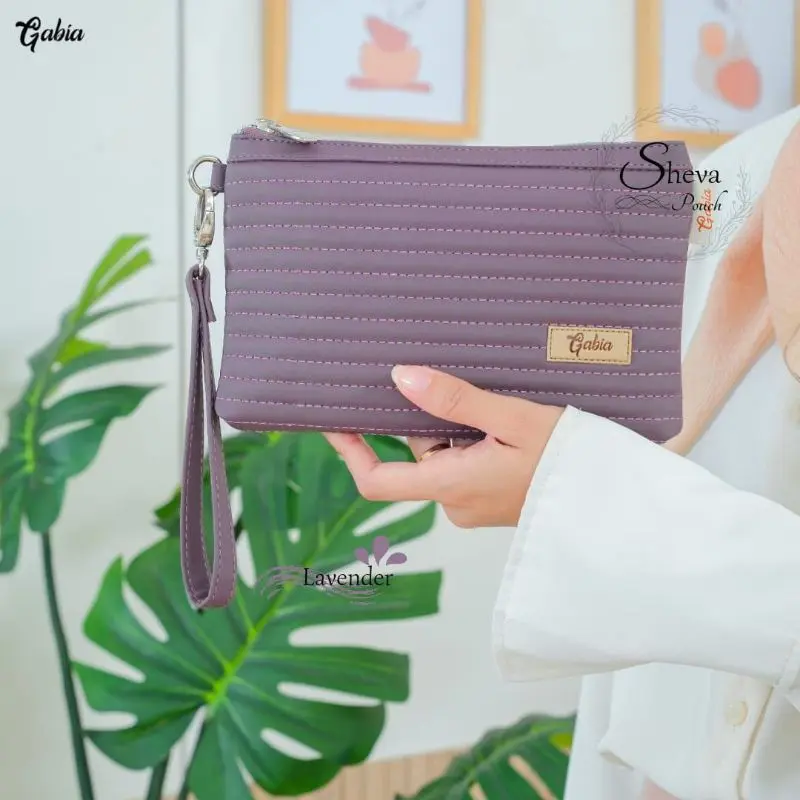 KAFIYA _ SHEVA POUCH BY GABIA / POUCH SHEVA GABIA / POUCH WANITA POUCH MAKEUP DOMPET HP