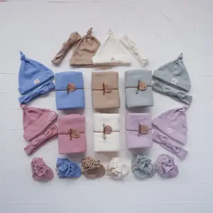 BYMAMAONTY - Premium Rajut + Topi + Bando (Dan Tanpa) Sarung Tanga Kaki