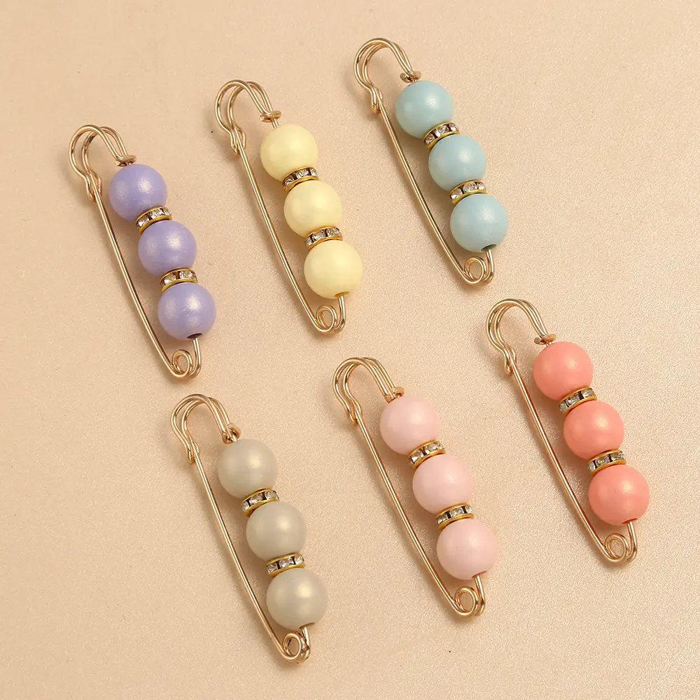 Macaron color versatile waist button, Muslim headscarf, scarf, fixed brooch, pants waist circumference reduced, waist clip handsock  velocity