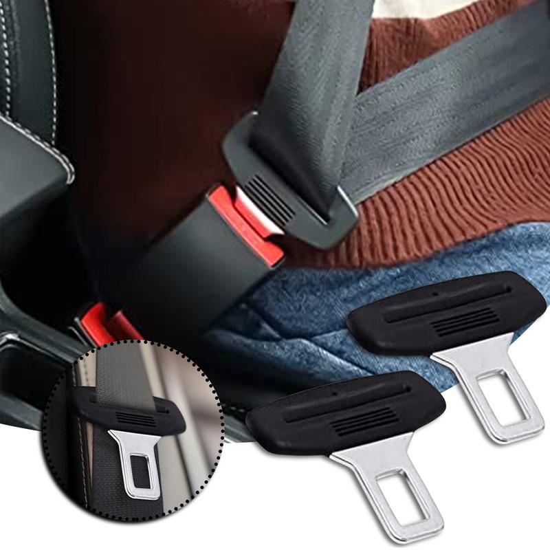 COD FREE Shipping 1/2pcs Car Safety Belt Lock Tongue Straigh - TikTok ...