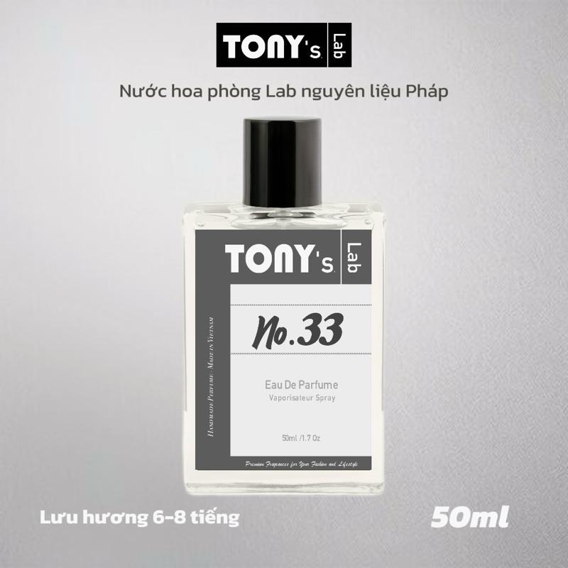 Nước hoa Unisex Tinh tế Quyến rũ - Tinh dầu 40% - Lưu hương 8 tiếng (Tony Lab chính hãng) - Thể tích 50ml 2
