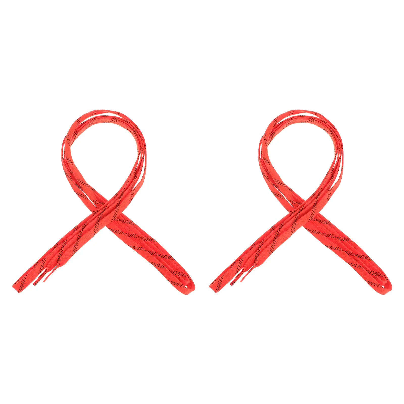 Antifreeze Shoelaces Ties Sneakers for Men Boots Running Shoes Man Hockey 244X1CM Orange