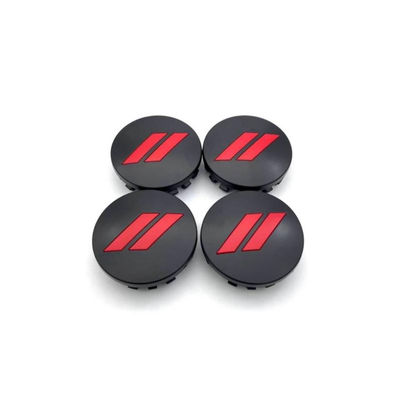 4pcs/Set 63mm Car Logo ForDodge Charger Challenger Hell Cat SRT ForChrysler 300C Wheel Center Hub Caps Rim Cover Emblem Stickers 5