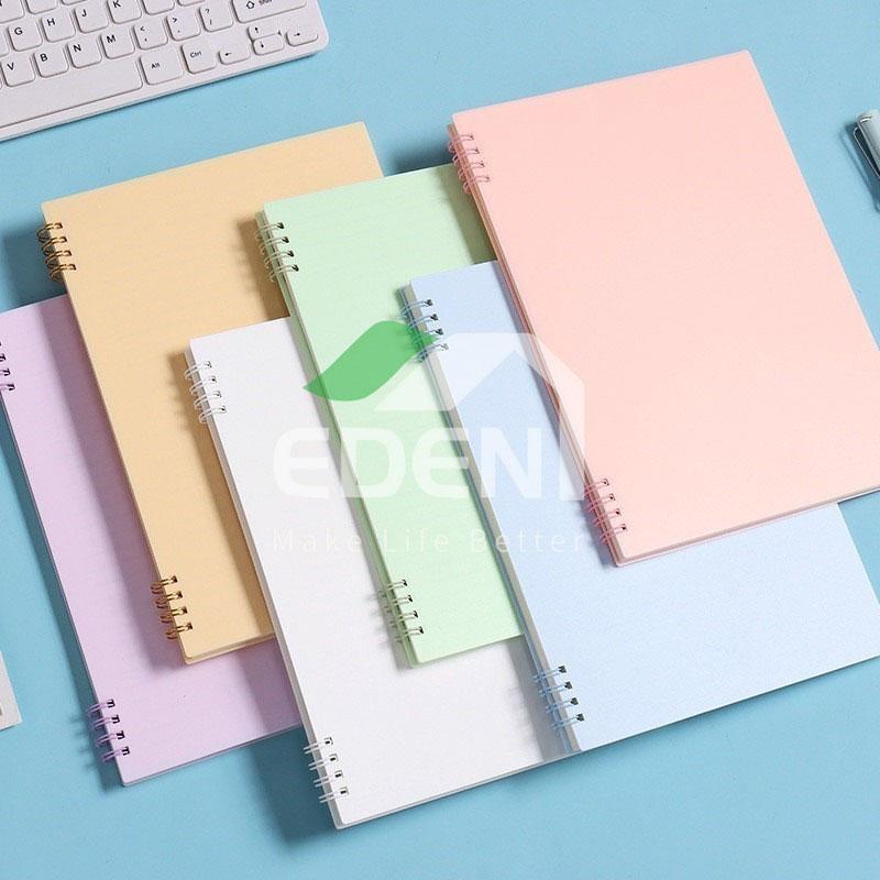 Số Tay Ghi Chép EDEN Tiện Lợi Xinh Xắn Dễ Dùng 160 Trang/ Sổ Lò Xo A5 Dễ Thương Dùng Trong Học Tập Công Việc