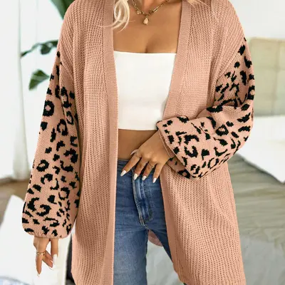 Selected Free People Leopard Cardigan TikTok Shop