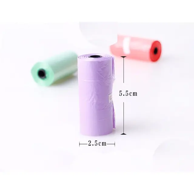 Túi đựng phân mini cho chó mèo - Túi Nilon Hốt Dọn Phân Chó Mèo Tiện Dụng 3