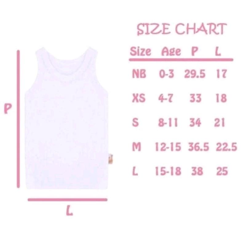 Product Introduction of Kaos singlet velvet junior Baby Girls Boys Bayi Katun 0