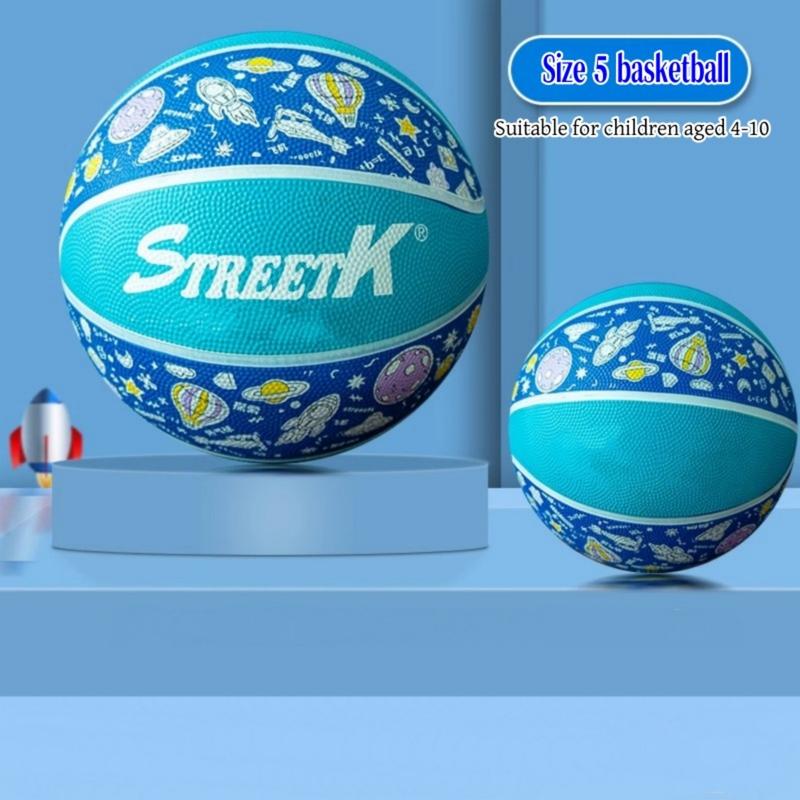 Product Introduction of Kids Basketball Size 5 (27.5″) Basketball For Youth Play Games Indoor Outdoor Sports Training Basketball For Beginners (Unisex) Children Sports Ball Equipment Cultivation Of Interests And Hobbies Muscles Development  High Quality Waterproof original ball 7