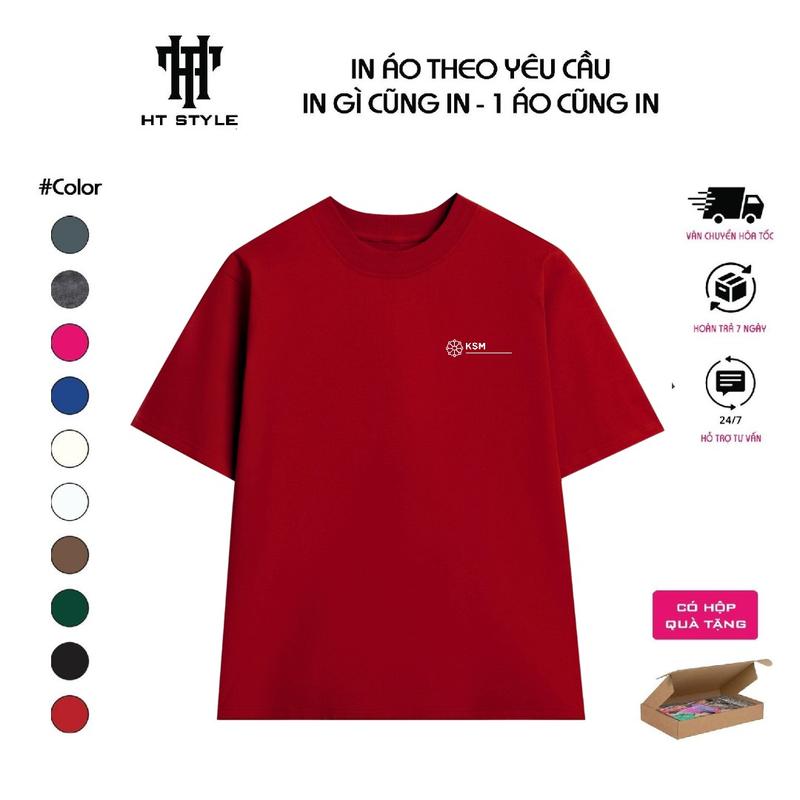 Product Introduction of [NHẬN IN THEO YÊU CẦU] Aó thun cổ tròn Oversize in theo yêu cầu, theo thiết kế riêng size từ 35-100kg Áo Nam Menswear 2
