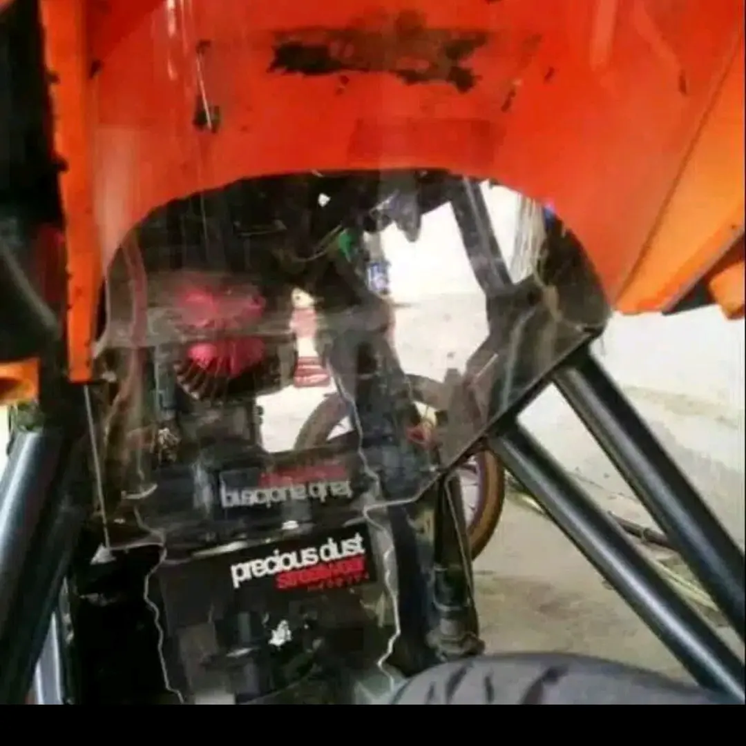 akrilik kolong old vixion tebal 3 mm