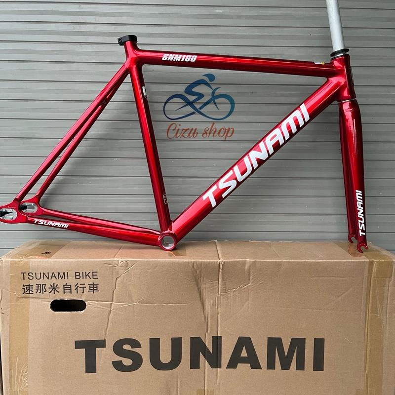 Khung xe fixed gear Tsunami snm100 ( hàng real chính hãng) 10 màu có sẵn