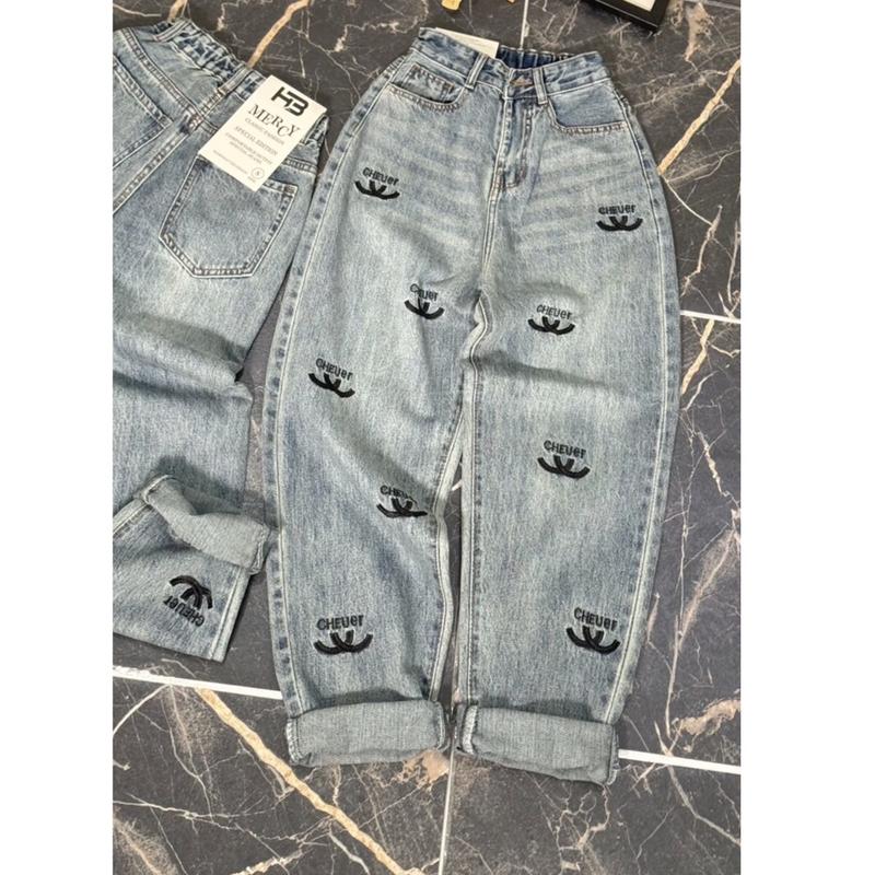 Quần bagyy nữ hàng lưng thun chất vải mềm hàng QC M2526+2426 Women Kem 4