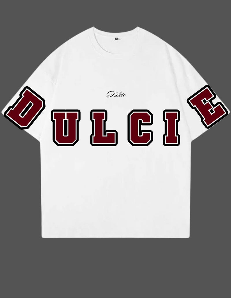 Product Introduction of Áo Thun Cổ Tròn Tay Dulcie Oversize Nam Nữ - Cotton 98% Spandex 2% 220GSM - Chất Mát Cao Cấp Menswear Unisex 6