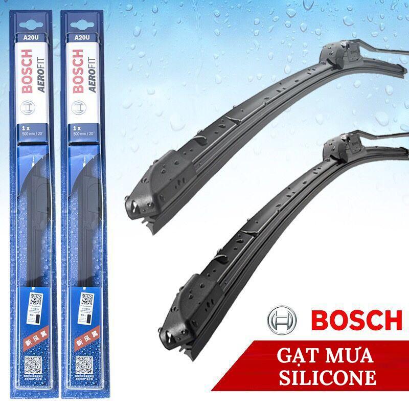 Cần gạt mưa HYUNDAI I10, I20, I30 Loại BOSCH AEROFIT không xương Silicone, loại BOSCH ECOPLUS thân cứng xương sắt Cao Su Phụ Tùng 2