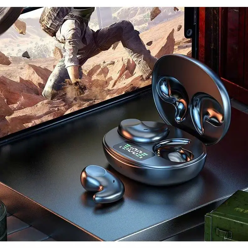 Tai Nghe Bluetooth 5.4 Nhét Tai Nhỏ Gọn  M52 Mẫu Mới Mỏng Nhẹ Nằm Ngủ, Micro Tích Hợp, Hàng Nhập Khẩu Cao Cấp - Earphone, Nghe Nhạc 2