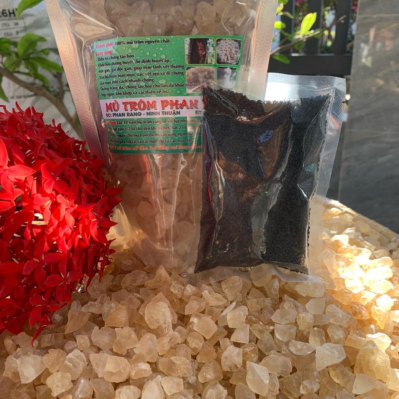 Combo mũ trôm 500g và 100g hạt é