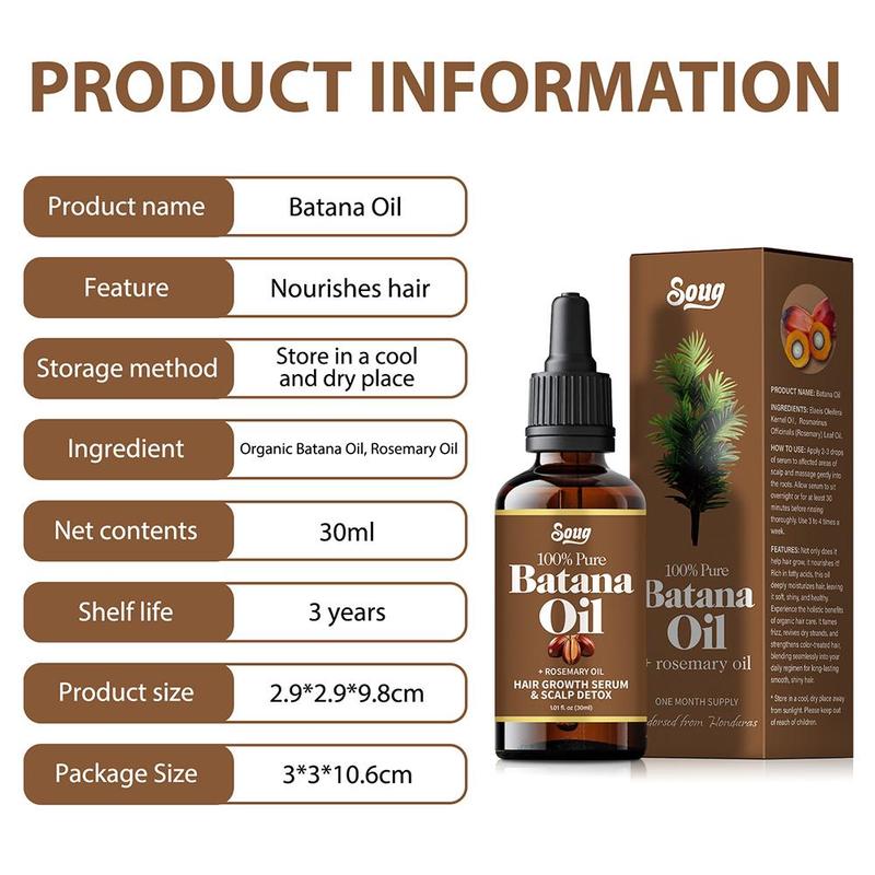 Product Introduction of SOUG 30ml Natural Plant Hair Care Essential Oil Rosemary Hair Oil Nourishes Hair Essential H5J6 23