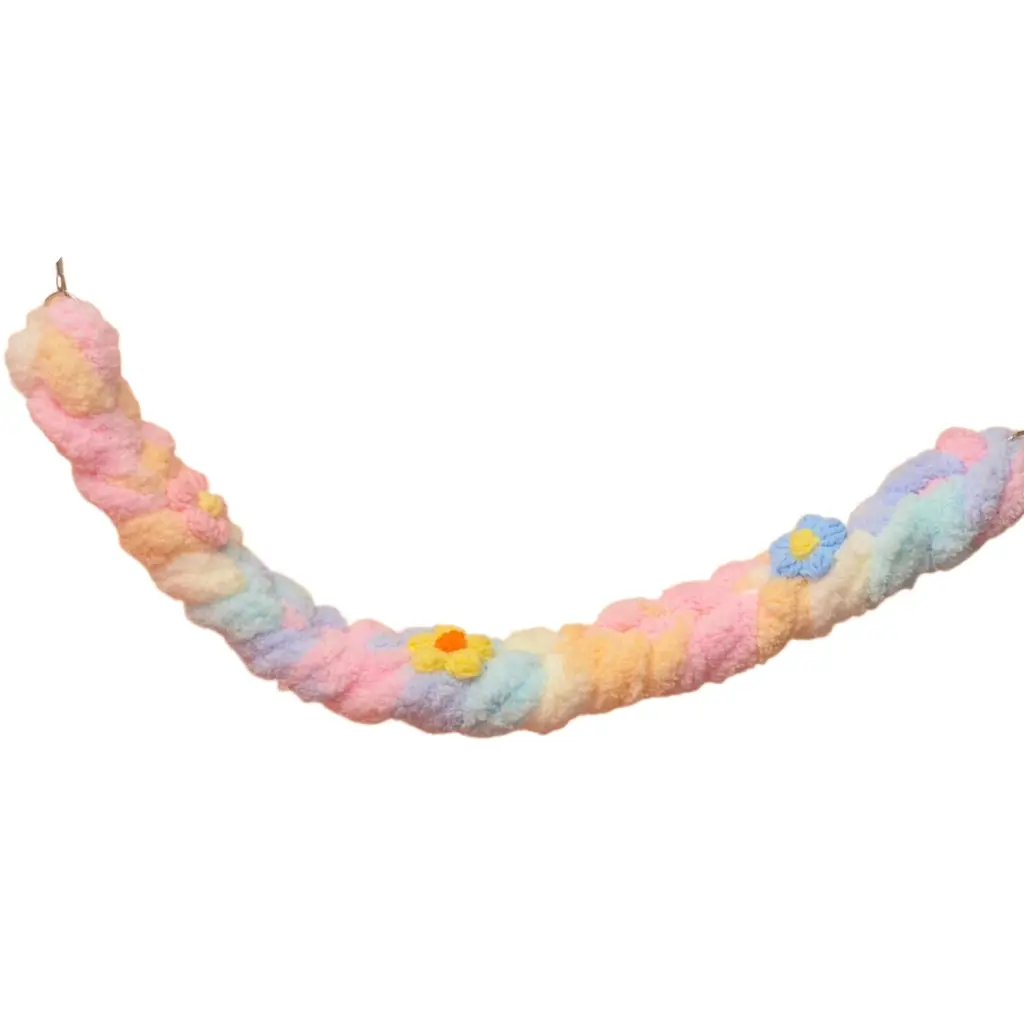 Small Pet Swing Toy Parrots Cage Hanging Rope Hamsters Climbing Rope Toy for Sugar Gliders Squirrels Cage Interaction Toy