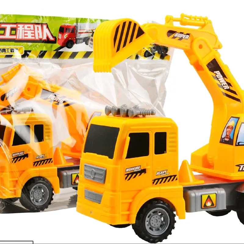 Bộ đồ chơi xe công trình cho bé 1