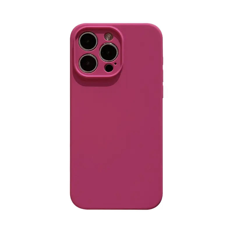 Ốp Điện Thoại Silicon Lỏng, Màu Trơn Cho Iphone14pro Max Và Apple 16pro, 12, 11, Bao Gồm Tất Cả, 15 4