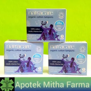 NATRACARE ORGANIC COTTON TAMPON SUPER DIGITAL
