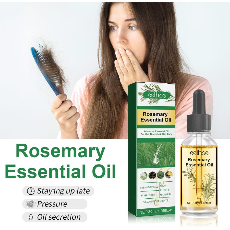 Product Introduction of Rosemary Hair Care Essential Oil Repairs Dry and Frizzy Hair Ends, Nourishes and Softens Hair, and Provides Hair Care Oil 2