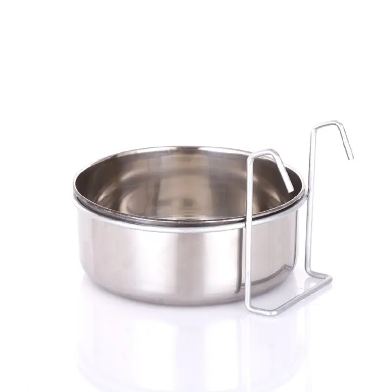 Lồng Móc Treo Bằng Thép Không Gỉ, Protable, Thích Hợp Cho Cốc, Bát Thức Ăn Và Nước Du Lịch, Bát Cho Ăn Treo Dụng Cụ Cho Thú Cưng Cho Ăn, Văn Phòng Phẩm, Bát Cho Chó, Móc Treo 6