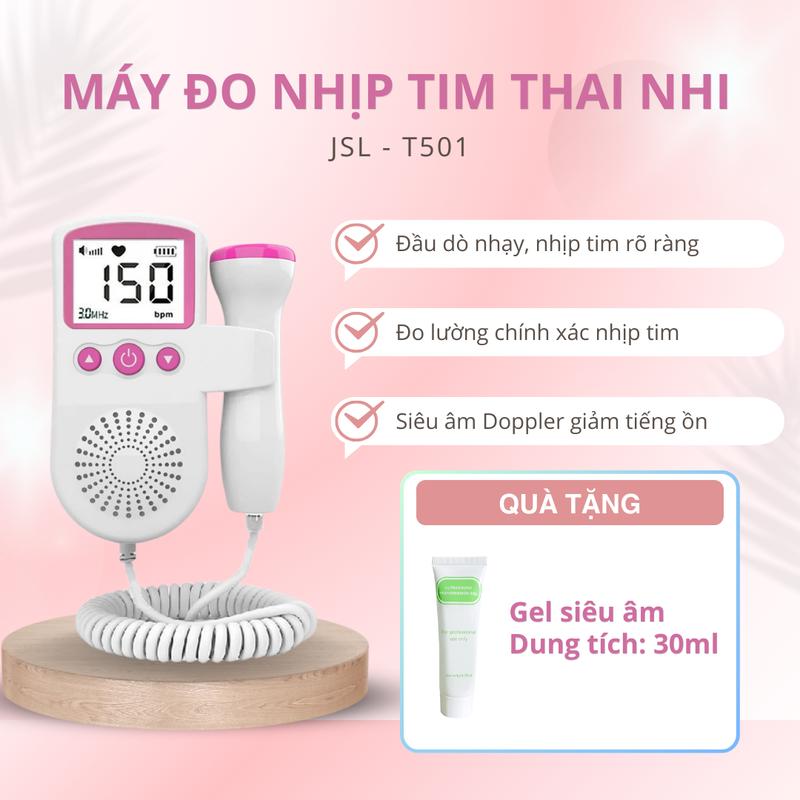 Máy Đo Nhịp Tim Thai Tại Nhà Siêu Âm Doppler - Bảo Thành 12 Tháng