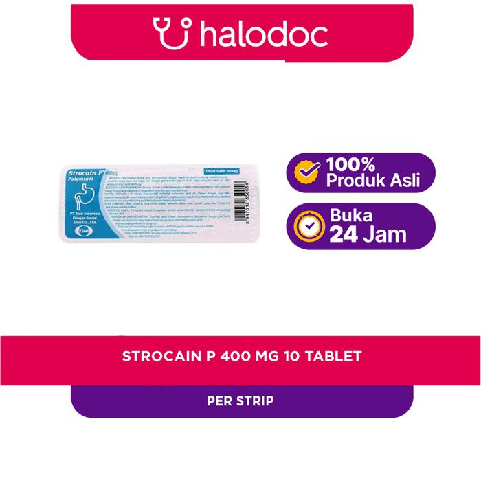 Gambar Strocain P 400 mg 10 Tablet dari Apotek Medika Prima Tambora Kota Administrasi Jakarta Barat Tokopedia