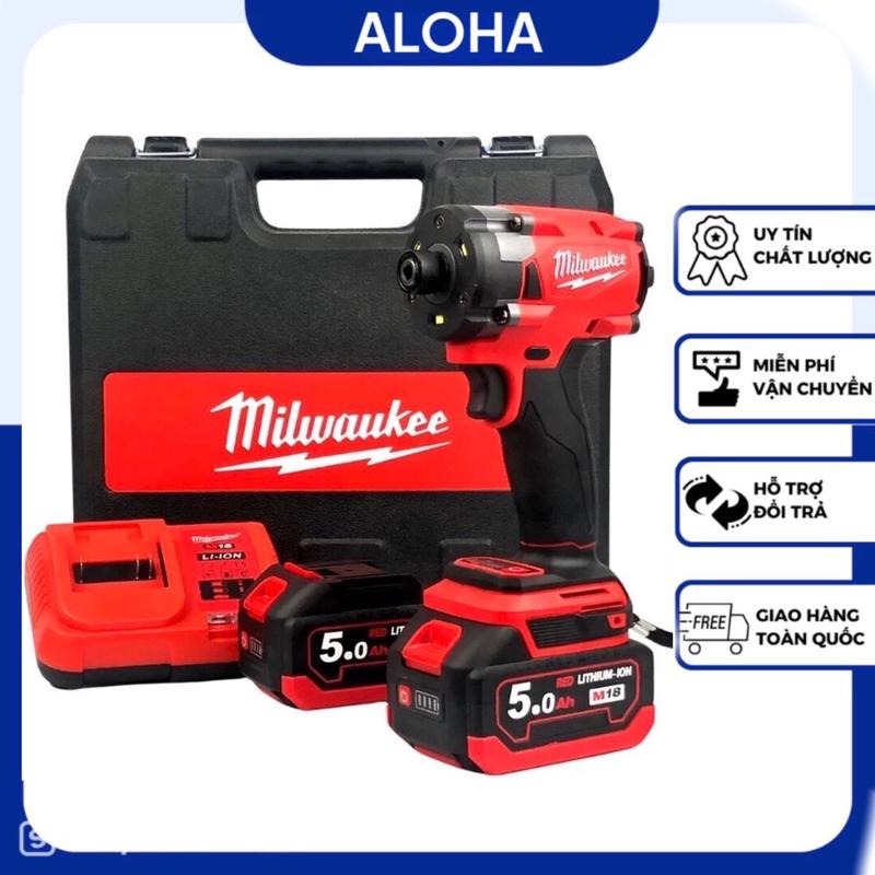 Máy chuyên vít Milwaukee 3 Đèn LED Động cơ không chổi than bền bỉ mạnh mẽ Chân pin phổ thông 4cm