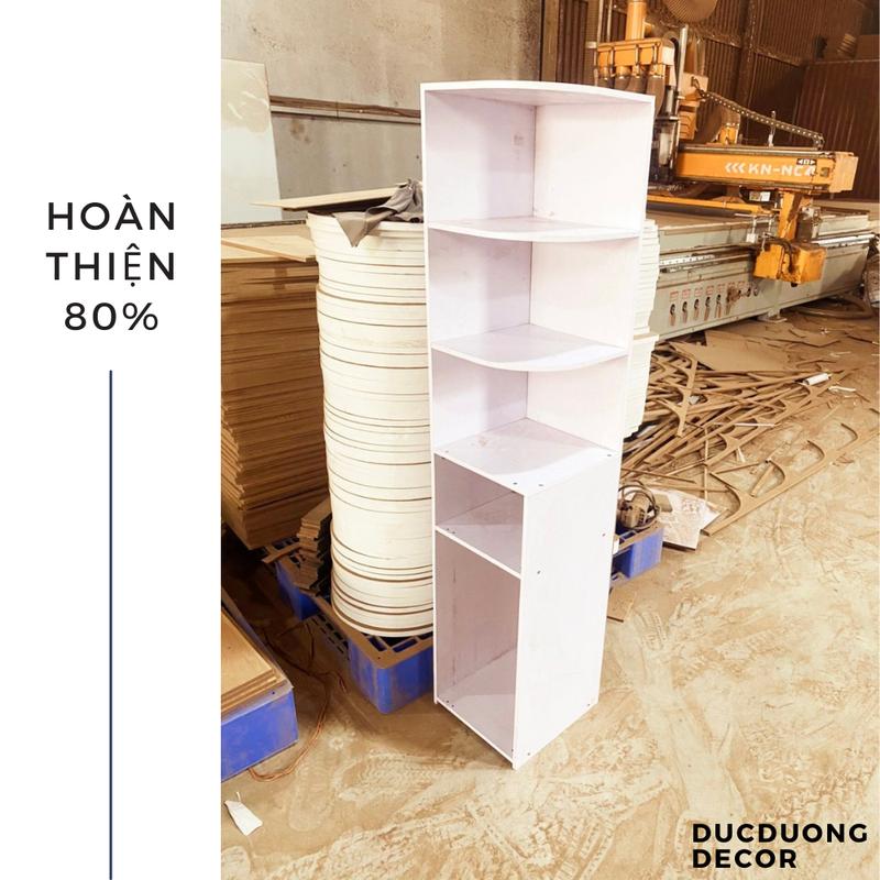 Product Introduction of Kệ góc tường để đồ 5 tầng màu sắc đa dạng, kích thước 40*40*160cm, dễ dàng lắp đặt 7