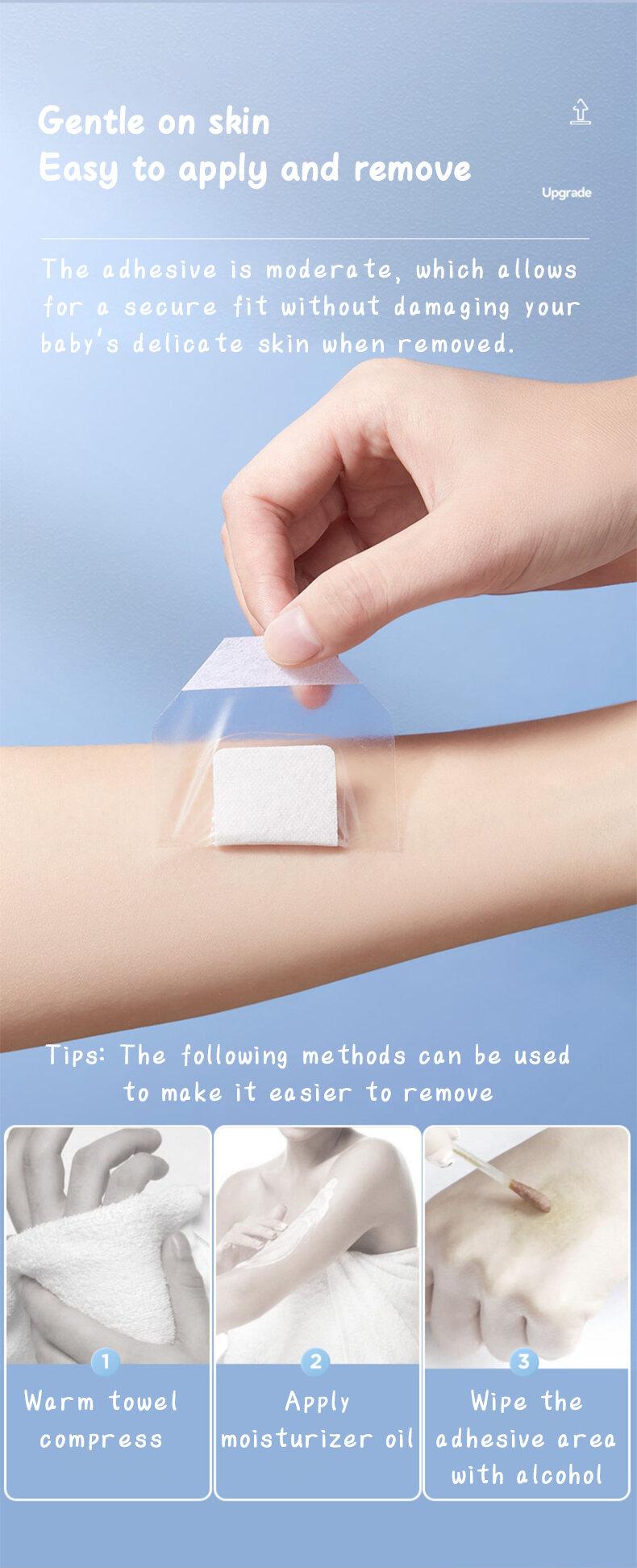 Product Introduction of Baby Navel Sticker for Sterile Dressing - Breathable & Waterproof Umbilica Cord Protection for Newborns Healthcare Aid 11