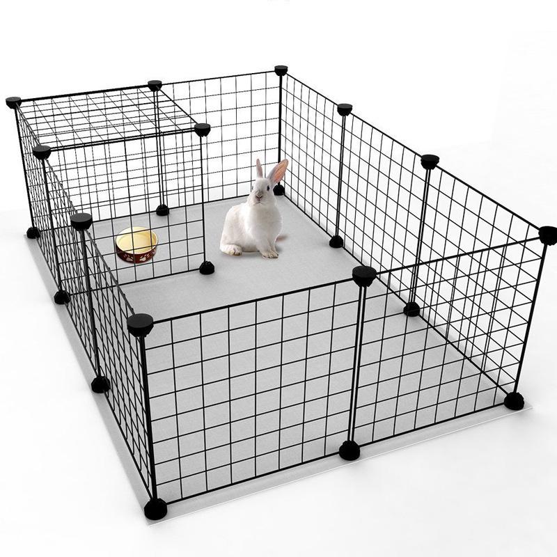 Hoshi Pet Chuồng quây thú cưng chó mèo lắp ghép từ miếng lưới ghép chuồng Chuồng chó mèo tự lắp ráp
