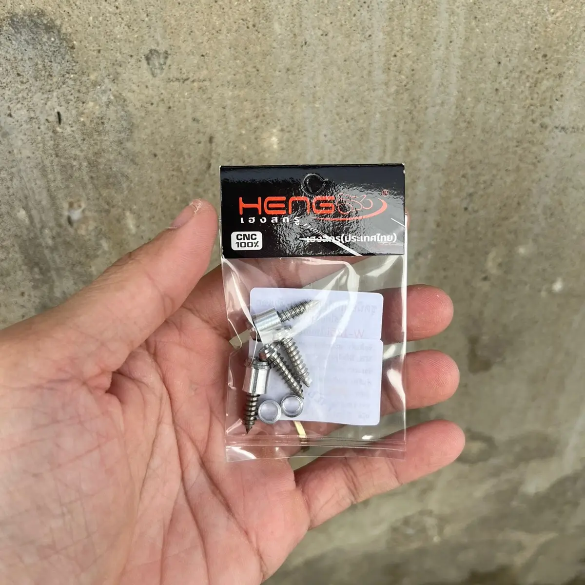 Ốc inox xi nhan trước + đèn hậu sau dành cho Future Neo.