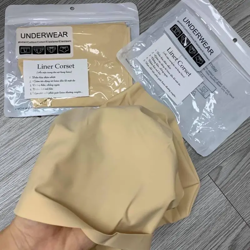 Áo lót Liner chống hằn ngứa mặc cùng đai nịt bụng Đa chức năng Nữ Cotton 1