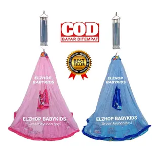 Ayunan Jaring Bayi 3in1 Set Per 5 Pegas