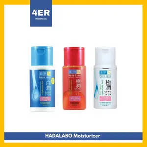 HADALABO MOISTURIZER  HYALURONIC GOKUJYUN SHIROJYUN GOKUJYUN ALPHA - PELEMBAB WAJAH