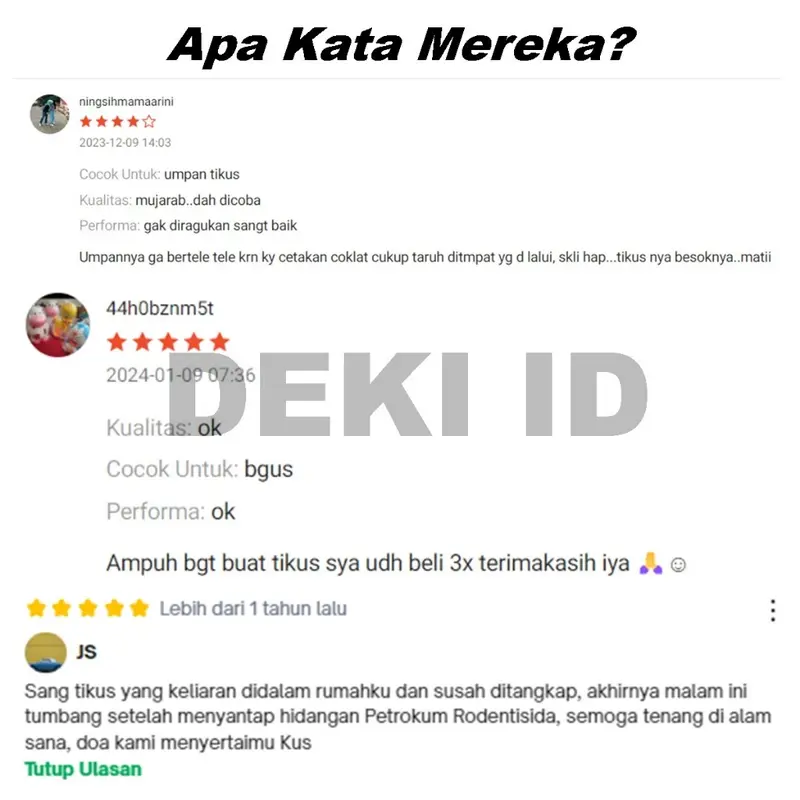 Petrokum Racun Tikus Mati Kering Tanpa Bau Tidak Berbau 4