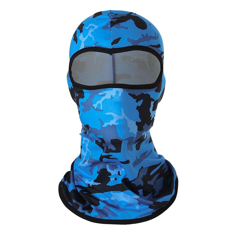 Product Introduction of New 2022 Summer Outdoor Sports Riding Headgear Ice Silk Sunscreen Mask Balaclava Cap Face Mask Unisex Headscarf 25