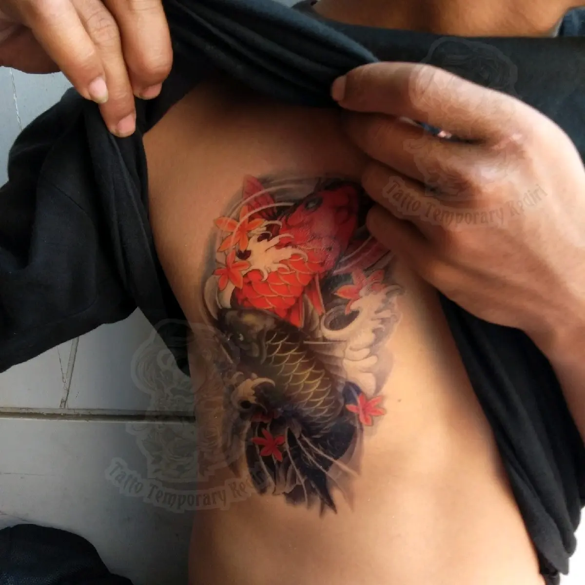 TATTO TEMPORARY IKAN KOI
