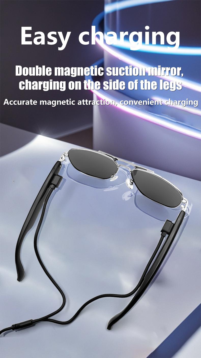 Product Introduction of Original JT-GS02 Intelligent Sunglasses AI Audio Bluetooth Smart Glasses UV400 Polarized Lens Voice Calling Outdoor Eyeglasses 18