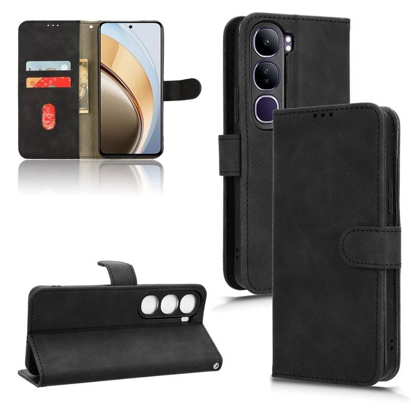 เคสโทรศัพท์หนังแบบพลิกได้, สำหรับ Vivo Y04s Y21d, Y31, Y21d, Y31, 4G และ 5G, เคสแบบยึด, ฝาหลังกันกระ