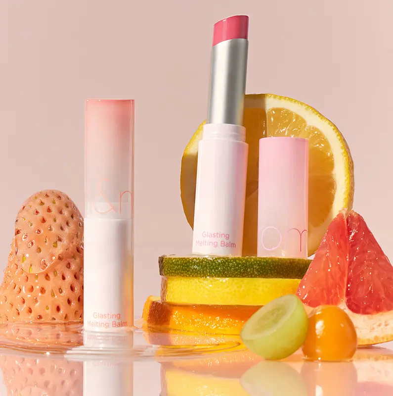 [NEW][INAPSQUARE][VE-EASY] Son Dưỡng Dạng Thỏi Trang Điểm Có Màu Thuần Chay Romand Glasting Melting Balm 3.5g Cosmetic Mỹ Phẩm Son Môi 2