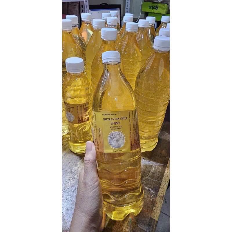 1 LÍT MỠ TRĂN NGUYÊN CHẤT SHINY GIÚP TRIỆT LÔNG 1