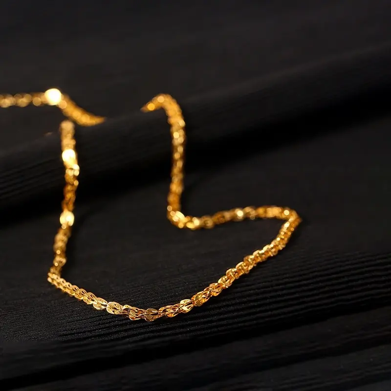 Kalung Titanium Wanita Rantai Kembang K667 1
